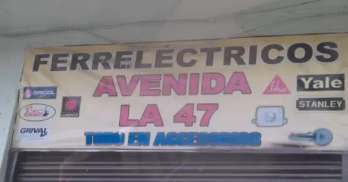 FERRELECTRICOS AVENIDA LA 47 FERRELECTRICOS AVENIDA LA 47